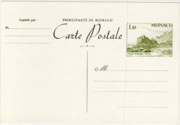 CARTE POSTALE NEUVE** ENTIER POSTAL   MONACO # PALAIS PRINCIER - Postal Stationery