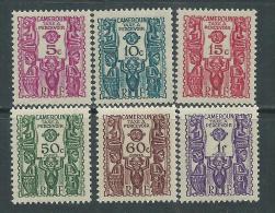 Cameroun Taxe N° 14 / 23 X  La Série Des 10 Valeurs, Trace De Charnière  Gommes Coloniales Sinon TB - Unused Stamps
