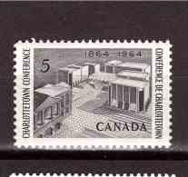 CANADA 1964  Charlottetown Yvert Cat N° 356  Absolutely Perfect  MNH ** - Unused Stamps