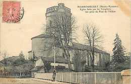 Hautes Pyrenees -ref A393- Maubourguet -eglise Batie Par Les Templiers -carte Bon Etat   - - Maubourguet