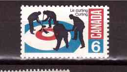 CANADA 1969 Curling Yvert Cat N° 411  Absolutely Perfect  MNH ** - Unused Stamps