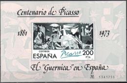Spain 1981 Picasso Art  Painting Gemalde Mi.bl. 23II  MNH (**) - Blocs & Hojas