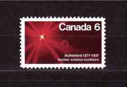 CANADA 1971  E. Rutherford Yvert Cat N° 455  Absolutely Perfect  MNH ** - Unused Stamps