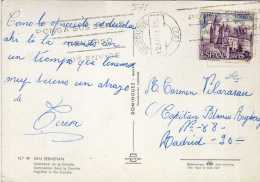 674 - Postal San Sebastian  1959 - 1951-60 Briefe U. Dokumente