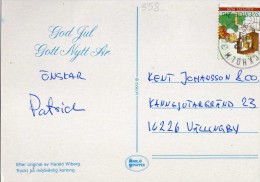 675 - Postal Stockholm 1989 Suecia - Briefe U. Dokumente