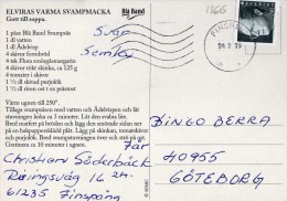 676 - Postal Finspanc 1994  Suecia - Brieven En Documenten