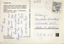 677 - Postal Praha 1984 Checoslovaquia - Briefe U. Dokumente