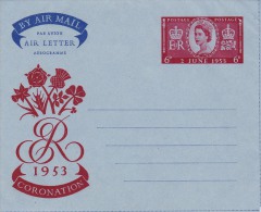 00832 Sobre  1953 Coronation London - Other & Unclassified