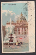 ITALY - Roma, Vatican, Year 1907, No Stamps - San Pietro