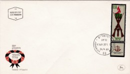 00861 Carta Jerusalen 68 - Lettres & Documents