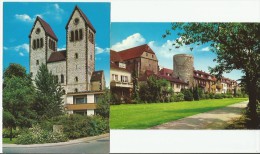 PADERBORN Liboriberg Mit Wehrturm Stadtbefestigung Abdinghofkirche 2 Ansichtskarten - Paderborn