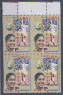 2012.47 CUBA 2012 MNH PERFORATION ERROR. LONDON OLIMPIC BLOCK 4 - Sin Dentar, Pruebas De Impresión Y Variedades