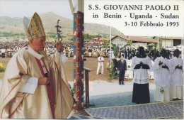 VATICANO - FOGLIETTO ERINNOFILO 1993 - VIAGGIO IN AFRICA - Blocs & Feuillets