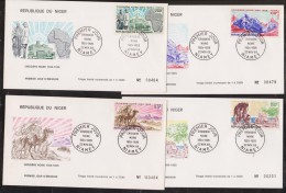 NIGER    FDC  TRANSPORTS    Réf  4161 - Sonstige & Ohne Zuordnung