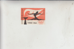SPORT - TURNEN - OLYMPIA 1964 TOKYO, Vignette - Cinderella - Gymnastik