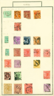 VICTORIA - Album Page Of Issues As Scan - Used Stamps