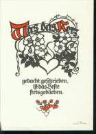 Scherenschnitt Silhouette Georg Plischke Was Das Herz Blume Fleur Flower - Silueta