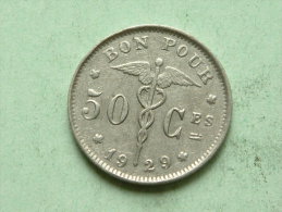 1929 FR - 50 CENT / KM 87 / Morin 416 ( For Grade, Please See Photo ) ! - 50 Cent