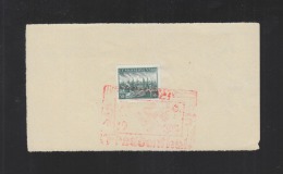 Böhmen Und Mähren Sonderstempel Freudenthal Auf 50 Haller - Lettres & Documents