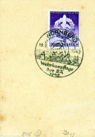 Briefmarke Deutsches Reich, Wehrkampftag Der SA 1942, Super Stempel - Maschinenstempel (EMA)
