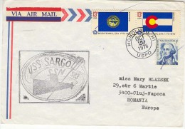 USA   1976 .  USS SARGO SSN 583 ;  Used Cover - Submarines