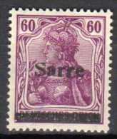 Saargebiet, Mi 14 *, [040813VI] @ - Unused Stamps