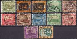 Saargebiet, Mi 84-87; 90-96, Gestempelt (Mi 85 A+b)[040813VI] @ - Used Stamps