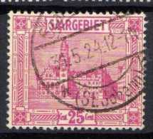 Saargebiet, Mi 100, Gestempelt [040813VI] @ - Used Stamps