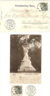 AK 2032 Wien Brucknerdenkmal Im Stadtpark 3 10 02 WIEN 1 Ankunftsstempel BADEN 1 N. Ö. BESTELLT 4.10.02 9-12 V - Wien Mitte