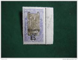 OUBANGUI (Fr.) 1925   (**)   Y&T N° 68a   -  Manque Surcharge  - (expert J.F. BRUN - Paris) - Nuevos