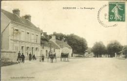 CPA  DORDIVES, La Rumangine, Café Du Loiret  8472 - Dordives