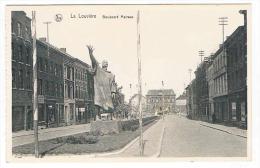 Carte Postale Ancienne La Louvière - Boulevard Malraux - La Louvière