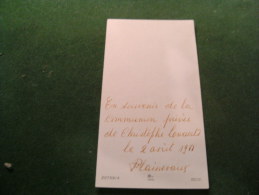 A-5-2-1016 Souvenir Communion Christophe Lenaerts Plainevaux 1981 - Communion