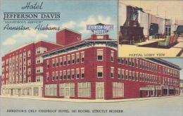 Alabama Anniston Hotel Jefferson Davis - Andere & Zonder Classificatie