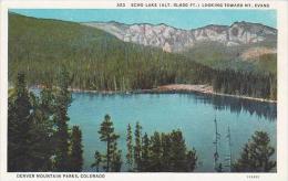 Colorado Denver Echo Lake Looking Toward Mountain Denver Mountain Parks - Denver