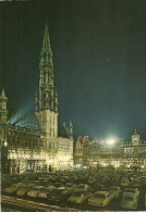 Belgique. Bruxelles. Grand-Place De Nuit. - Brussel Bij Nacht