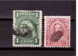 NEW FOUNDLAND 1897-1911 Definitive Issue  Yvert Cat N° 65-90  Fine Used - 1857-1861