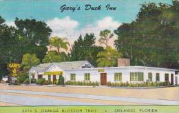 Florida Orlando Garys Duck Inn Restaurant 1951 - Orlando