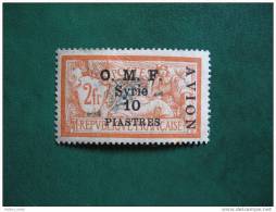 SYRIE  Aéro  1921  (*)  Y&Tn° 9  -  Gomme Altérée & Charnière - Thirsty Gum & Hinge  (signé BRUN - Paris) - Unused Stamps