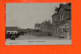 76 OFFRANVILLE : Rue De La Gare - Hôtel De La Gare (état: Dos) - Offranville