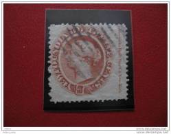 TERRE-NEUVE 1865  (o)  S&G # 33  -  Perf 12 -  Erreur Format Papier  -  Inscription  Américan Bank Note Co.New-York - 1865-1902