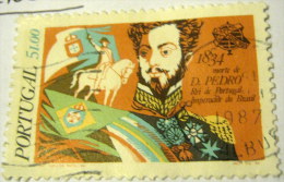 Portugal 1984 150th Anniversary Of The Death Of King Pedro 51 - Used - Gebruikt