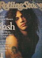 Rolling Stone N° 596 - Version Anglaise - Année 1991 - Slash - Frank Sinatra - The Black Crowes - Rugby - Bon état - Other & Unclassified