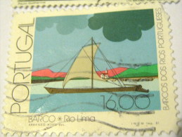 Portugal 1981 Ships Barco Rio Lima 16 - Used - Used Stamps