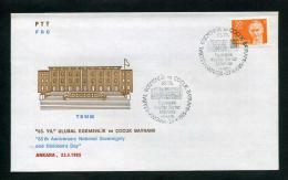 TURKEY 1985 FDC - 65th Anniversary National Sovereignty And Children's Day, Ankara, Apr. 23 - FDC