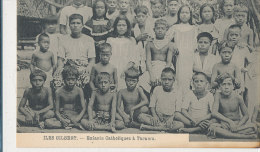 N N 454 /C P A   - OCEANIE   -  ILES GILBERT - ENFANTS CATHOLIQUE A TARAWA - Autres & Non Classés