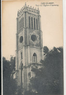 N N 461 /C P A   - OCEANIE   -  ILES GILBERT -  TOUR DE L'EGLISE D'APAIANG - Altri & Non Classificati