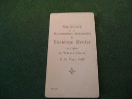 BC5-2-107 Souvenir Communion Lucienne Renier Nalinnes Haies 1936 - Kommunion Und Konfirmazion