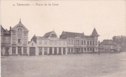 STATION PLEIN-PLACE DE GARBEVERLOO STATION 1914 - Dendermonde