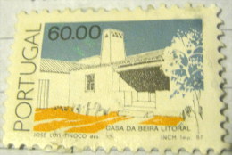 Portugal 1987 Casa Da Beria Litoral 60 - Used - Used Stamps